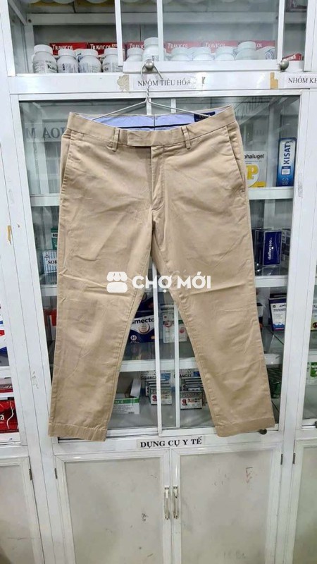 Quần kaki Polo raph lauren USA màu be sáng