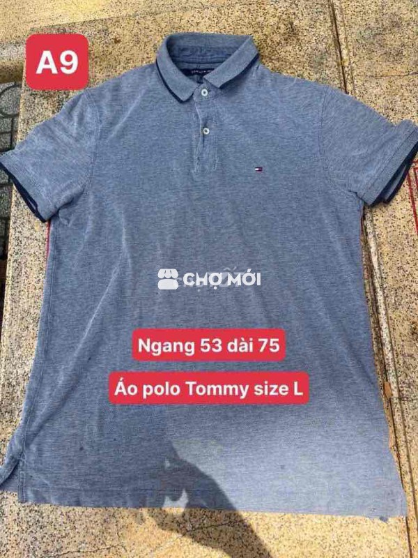 Áo polo Tommy size L mới 99%