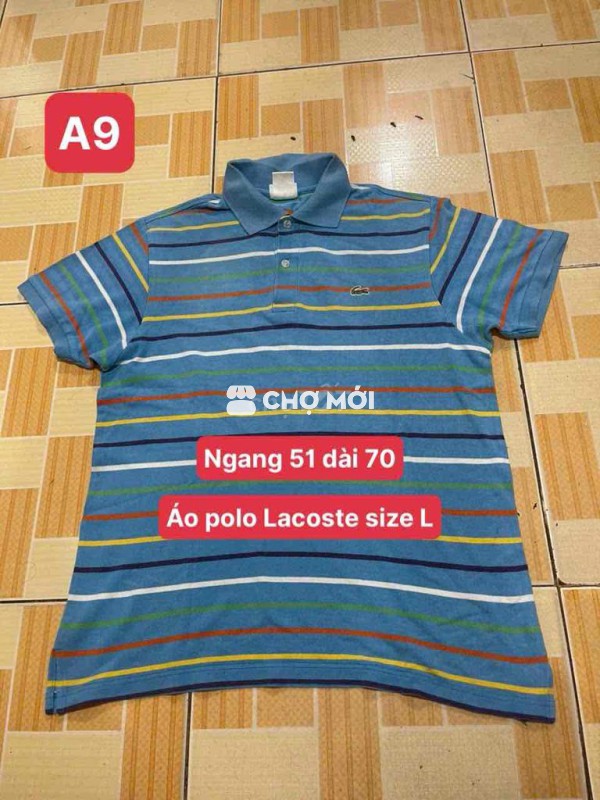 Áo polo Lacoste size L