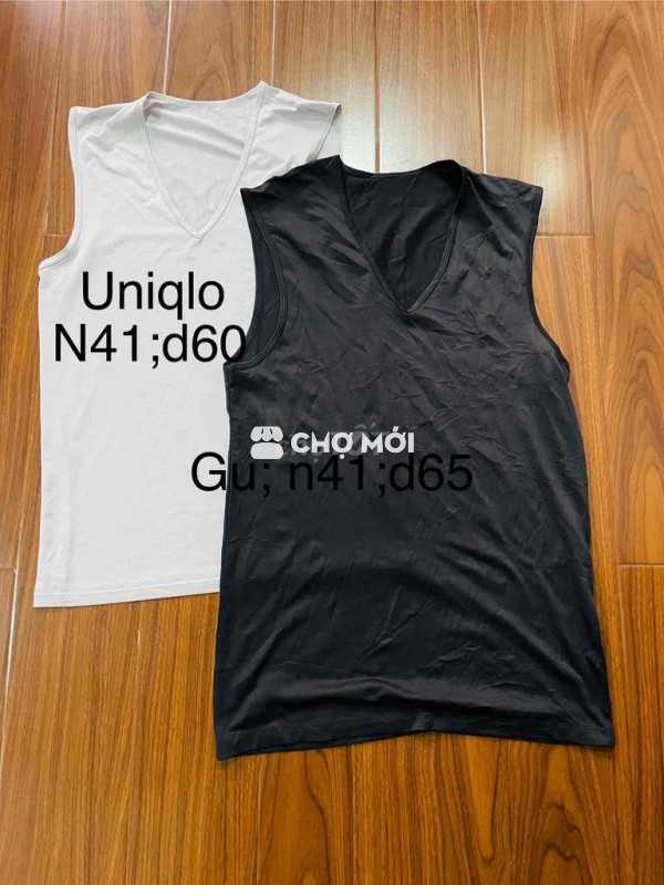 áo lót Uniqlo và Gu size S giá 70k/2cái