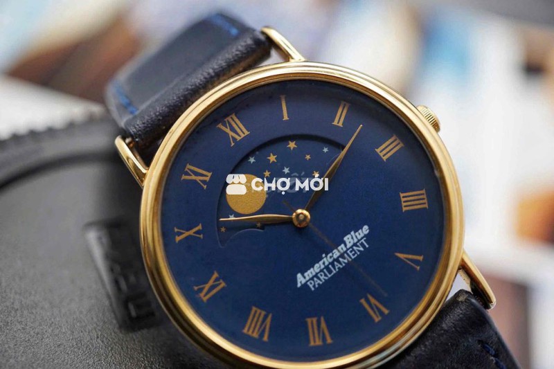 Đồng Hồ American Blue Parliment Moonphase Aut