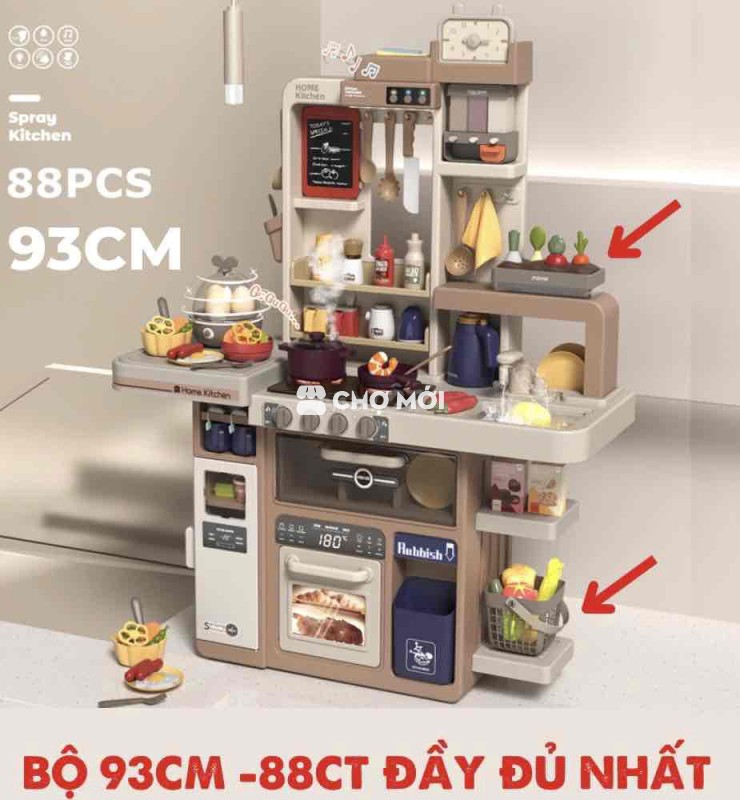 đồ chơi nấu ăn lớn sịn 93cm mới full hộp