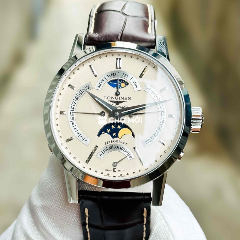 LONGINES RETROGRADE L4.828.4.92.2 Trưng Bày