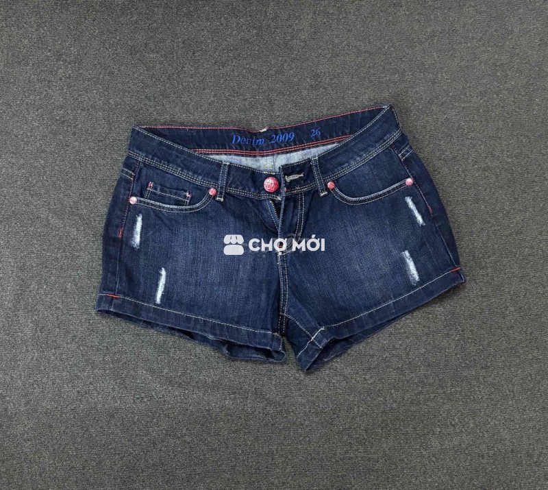 Quần short nữ Denim size 26 (New 90%)