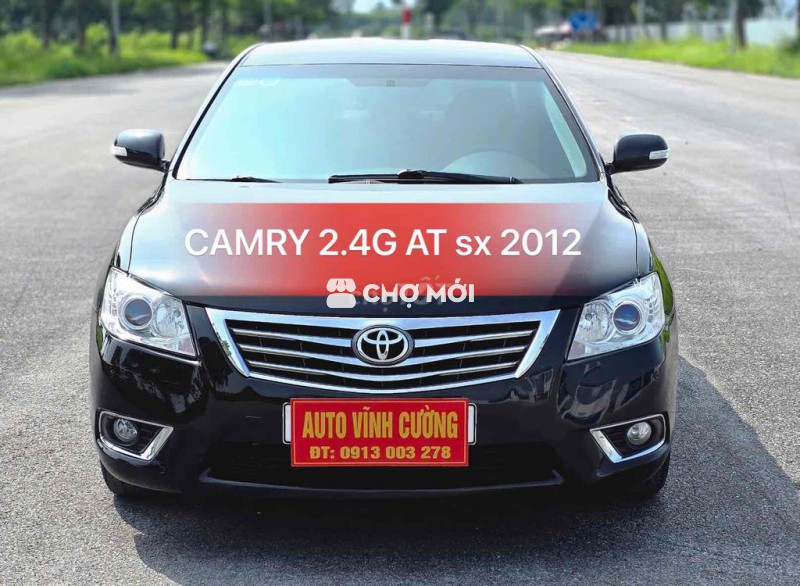Toyota Camry 2.4G AT sx 2012