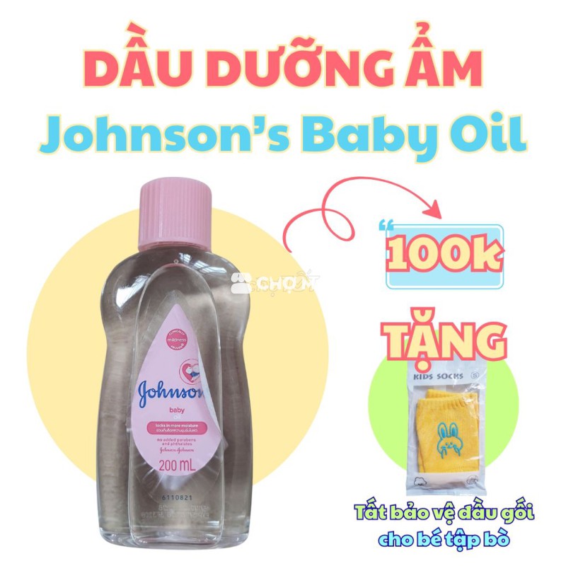 Johnson's Baby Oil (200ml)