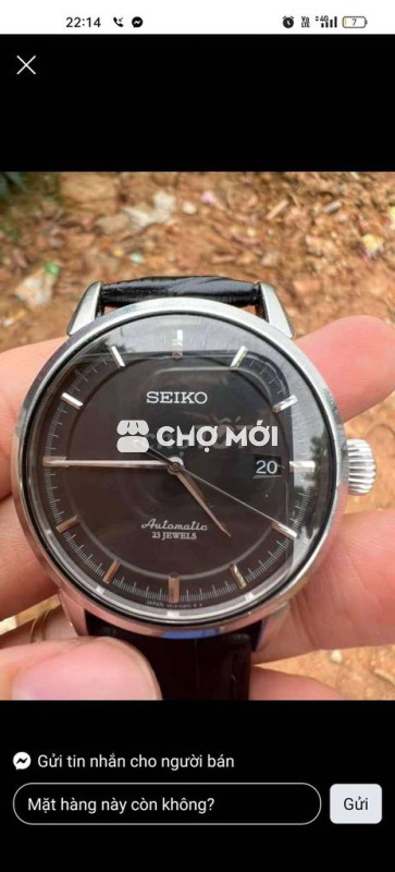 Seiko SARX023 – Đồng hồ dress phong cách cổ điển