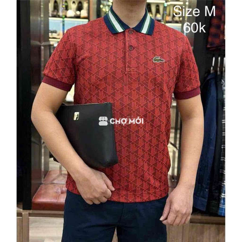 Áo ngắn tay nam thanh lý 40k size M