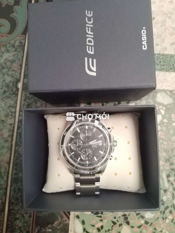 Casio Edifice 6 kim size mặt 42 mới nguyên seal