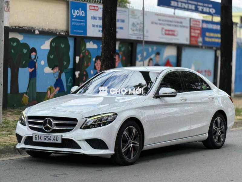 Mercedes Benz C 180 2020 TRẮNG BSTP