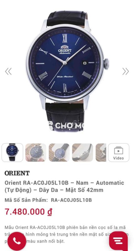 Đồng hồ citizen titanium 39mm