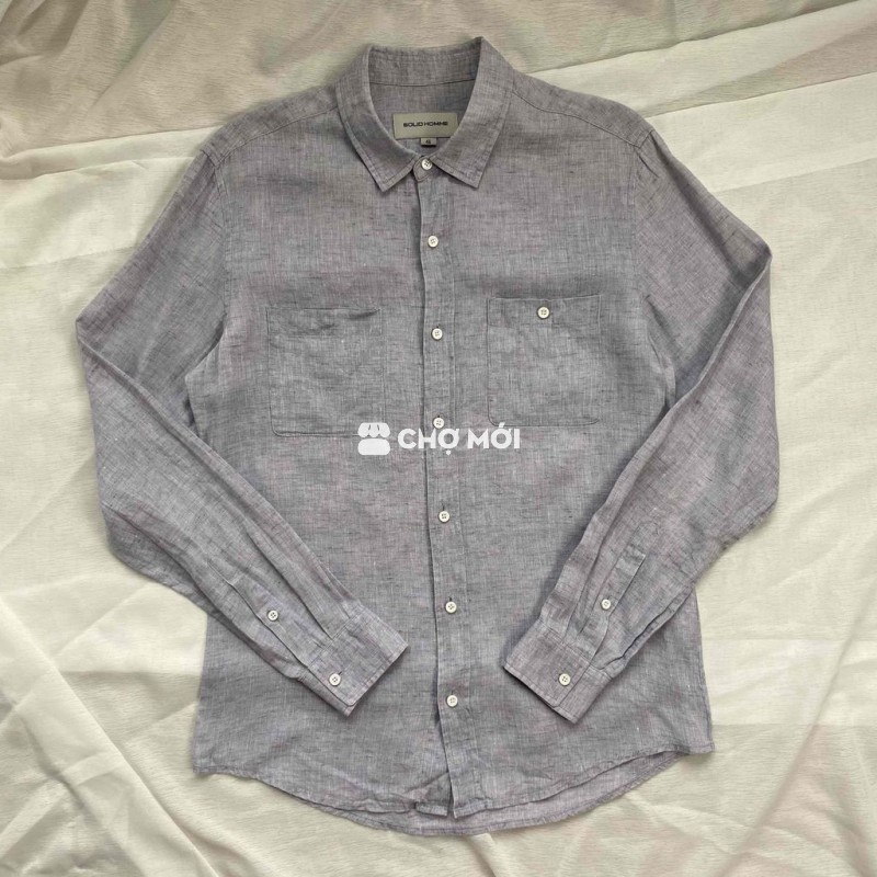 💿Linnen Design Shirt by Solid Homme💿