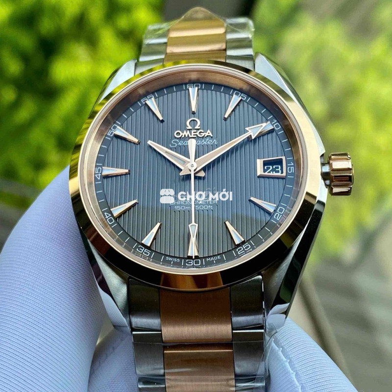 OMEGA AQUA TERRA 8500 DEMI 18K