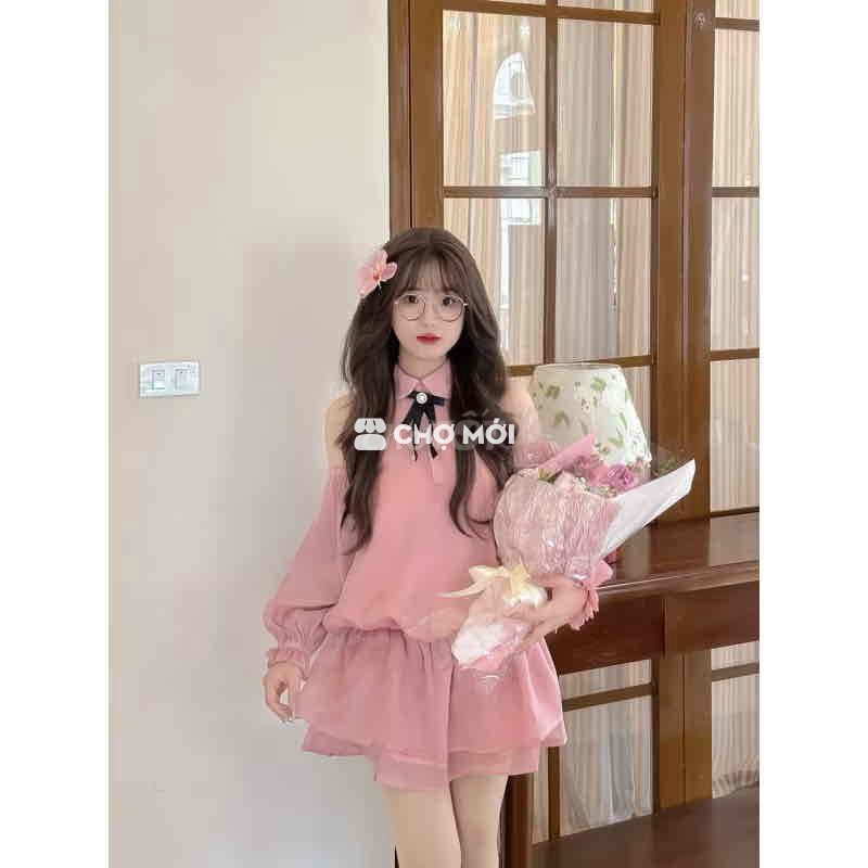 Yuna Dress Váy babydoll thiết kế kèm quần short hở
