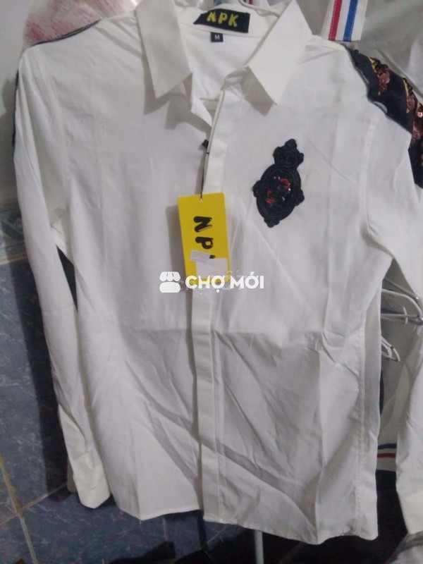 Áo somi nam size M
