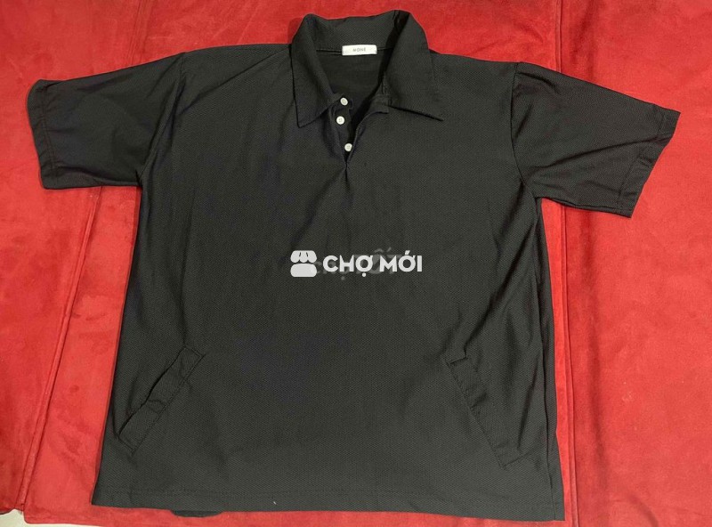 Áo polo MONÉ Seoul vải lưới thoáng size rộng