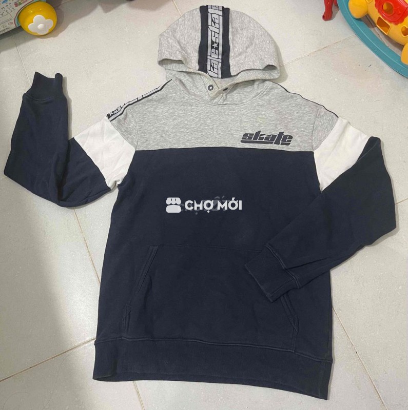 Hoodie H&M size 170 unisex 50–60kg form ôm 75%