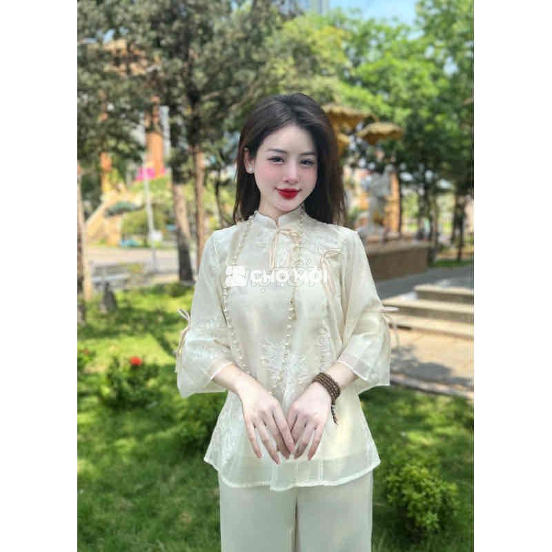 set pháp phục đi chùa