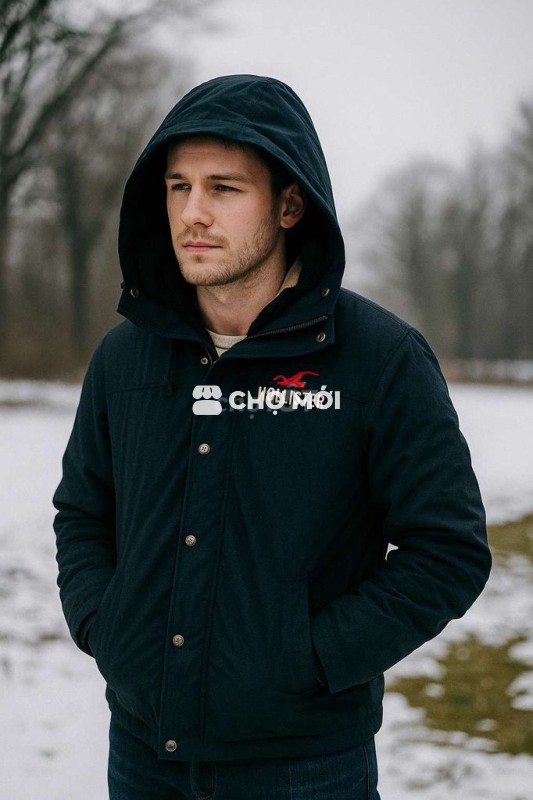 Áo Ấm Holister Có thể Đi mưa size S