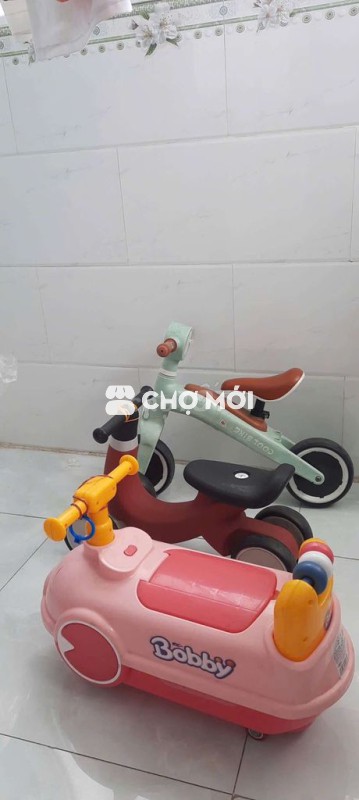 thanh ly xe chòi chân va ngưa bâp bênh