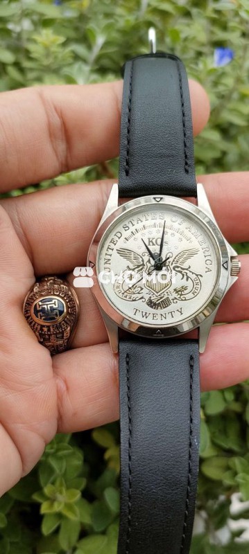 Đồng hồ Citizen Japan Quartz (coin 20 USD).Size 34
