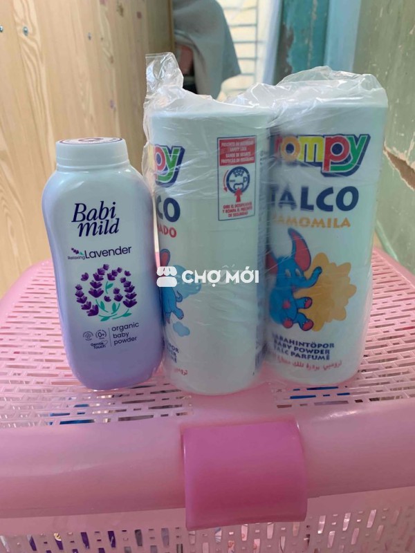 3 Hộp Phấn Rôm dùng cho bé