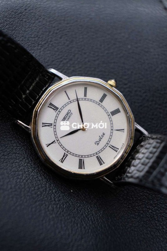 Đồng hồ Seiko dolce demi vàng la mã cổ điển