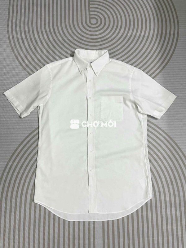 Sơ mi Uniqlo size L Số đo: vai 45, ngực 54, dài 76