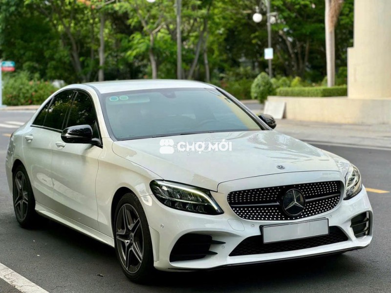 Mercedes C180 AMG SX 2021 Trắng ODO 35000 km chuẩn