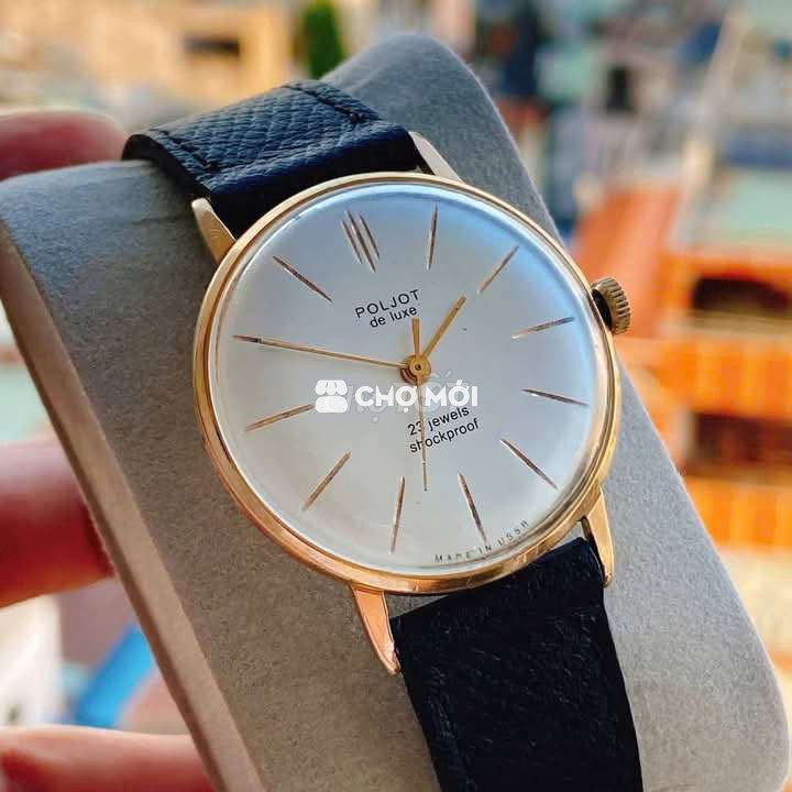 Đồng hồ Liên Xô cổ P.O.LJ.O.T 23jew sx 1960's