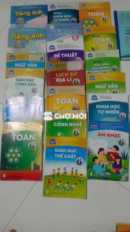 Có bộ sách lớp 1 va lớp 6 cho miễn phí
