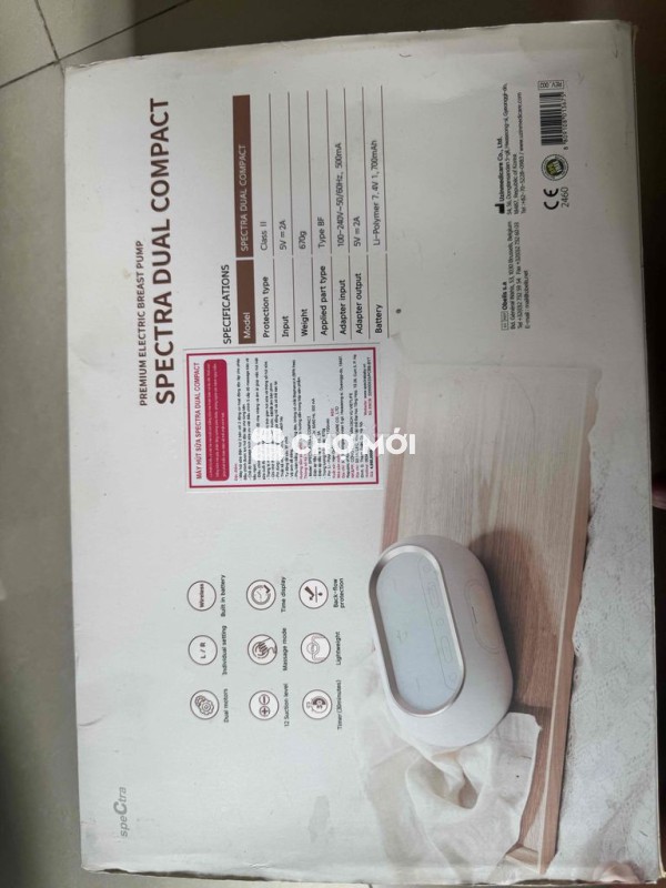 máy hút sữa cầm tay spectra dual compact