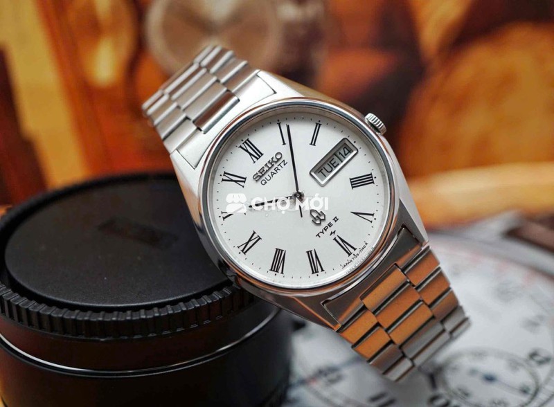 Đồng Hồ Seiko Tuyp 2 Day Date Vintage Chính Hãng