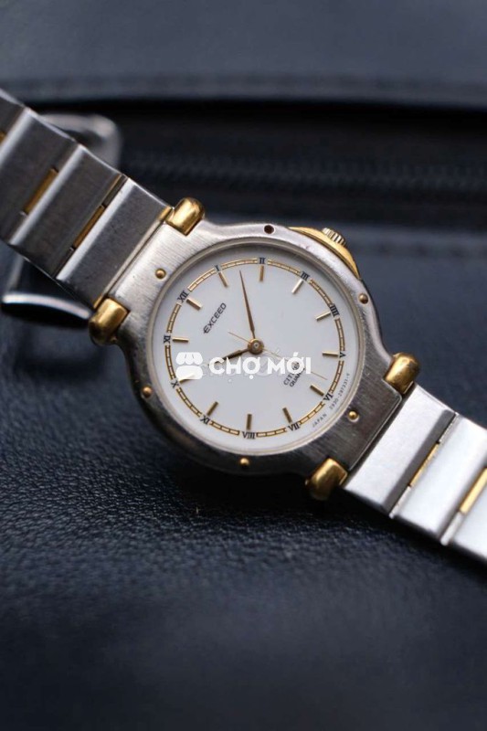 Đồng hồ Citizen exceed demi ful thép sáng nhỏ xinh