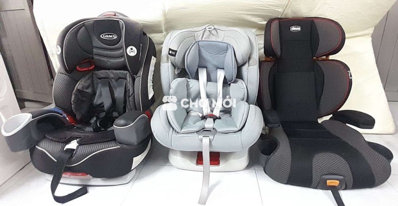 Thanh lý 3 ghế xe hơi cho bé 5 triệu