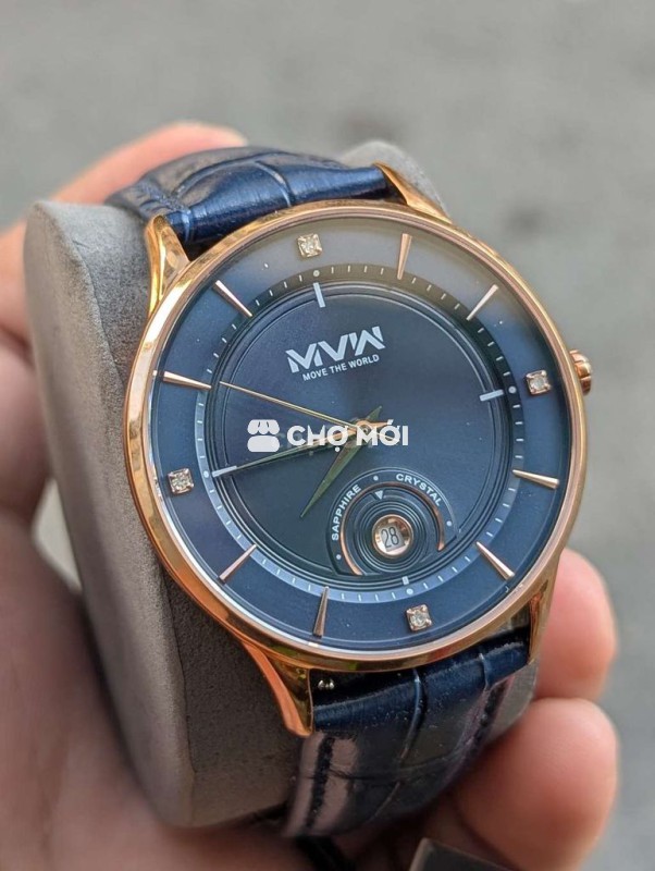 Đồng hồ nam,máy Nhật, kính Saphire