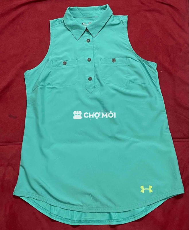 Áo sát nách nữ form thể thao UnderAmor sizeM