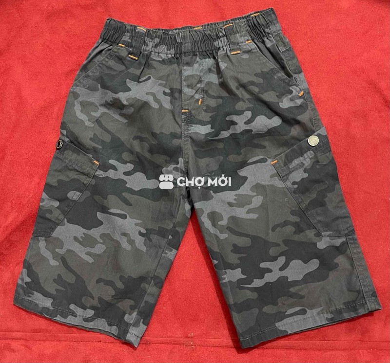 Quần shortkaki bé trai size130 bé 5-7 tuổi 22-28kg