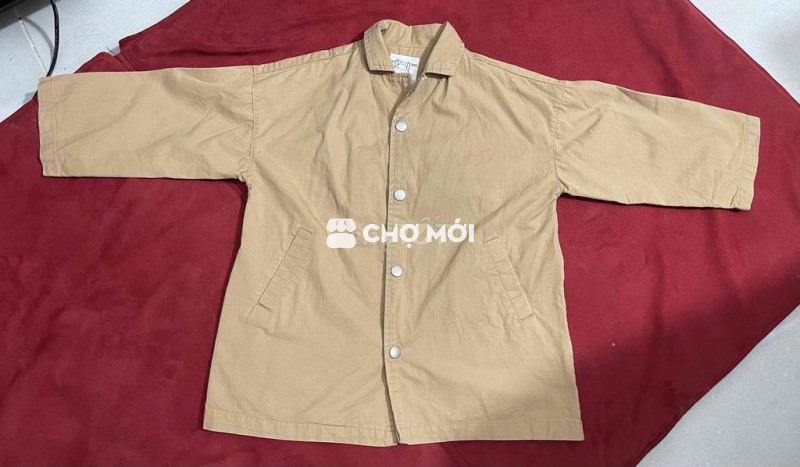 Áo khoác kaki cho bé form Hàn Quốc size 5-6T 70%