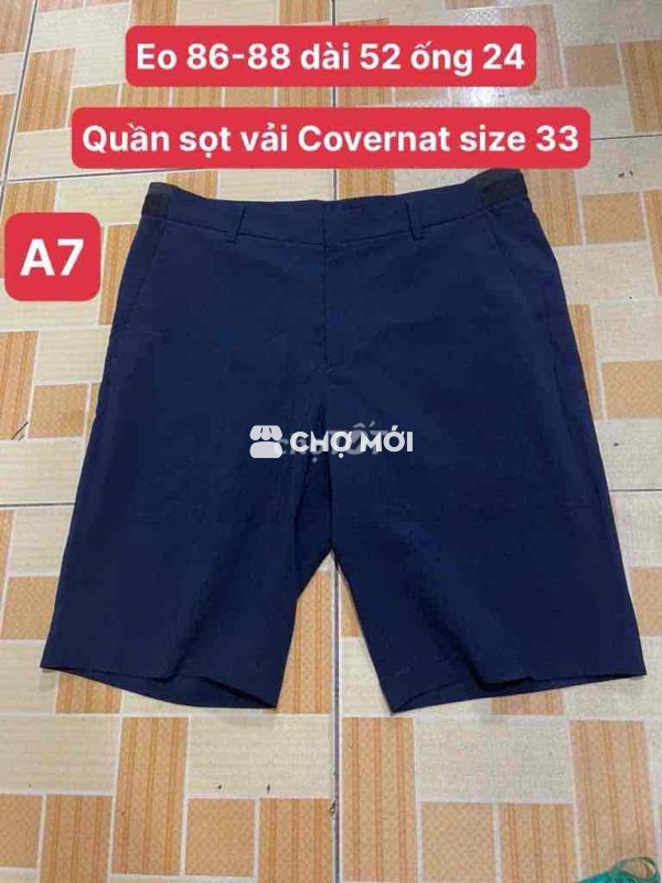 Quần sọt Covernat size 33