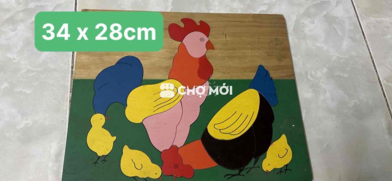 Thanh lý đồ chơi xếp gỗ cho bé