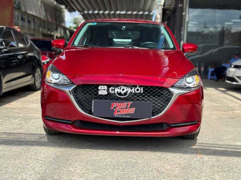 Mazda 2 2022 Deluxe 1.5AT, màu đỏ,đi 24.000 km