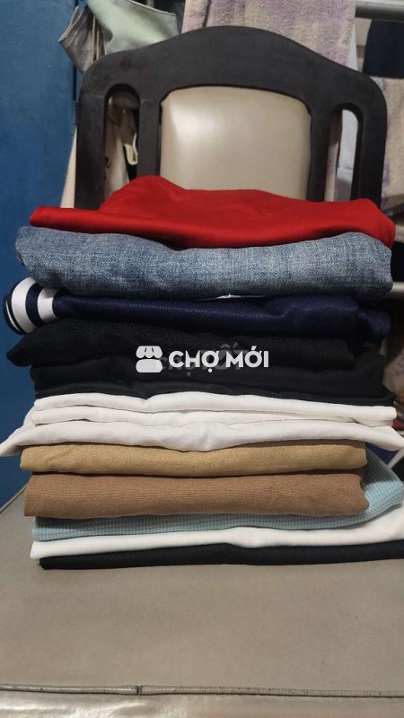 Combo set đồ nam và áo phao đen