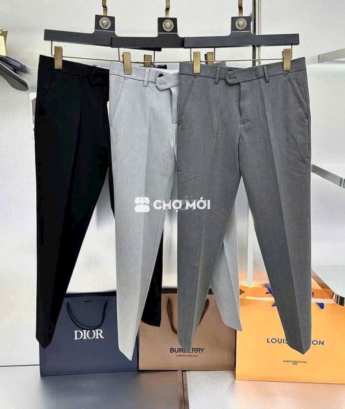 Quần âu cotton cho nam