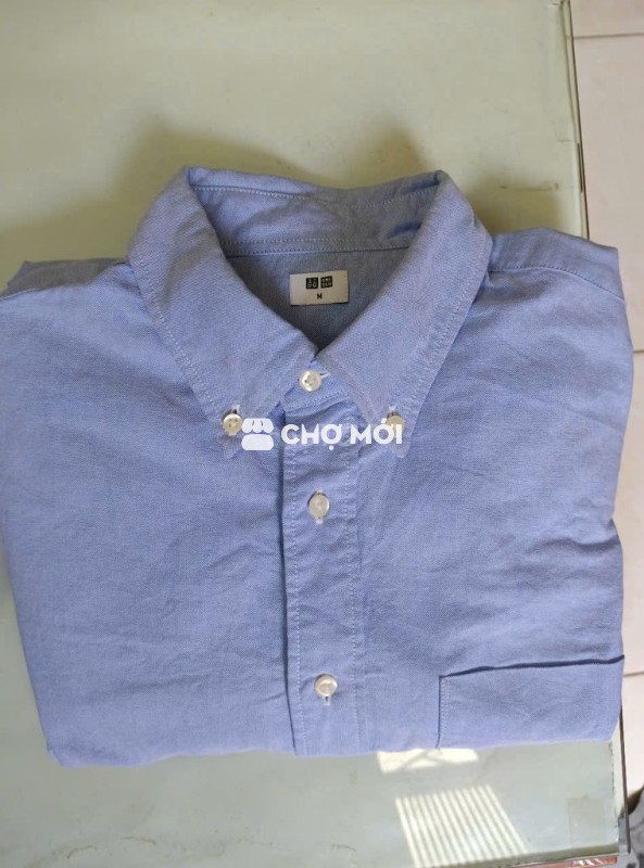 Sơ mi UNI VẢI Oxford size M & L  ĐỘ MỚI  98%