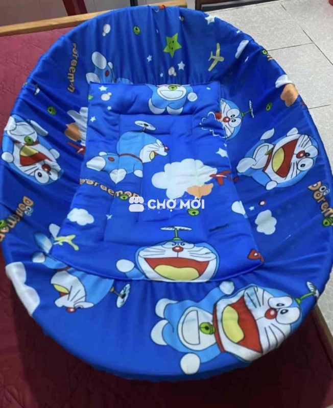 Thanh lý khung võng mini cho bé + nôi tre