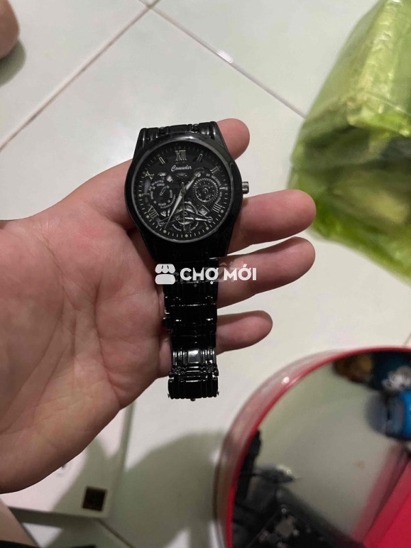 Đồng hồ Conuder Automatic nam màu đen