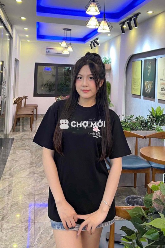 💎 🌸T-Shirt LV hoa anh đào dịu dàng