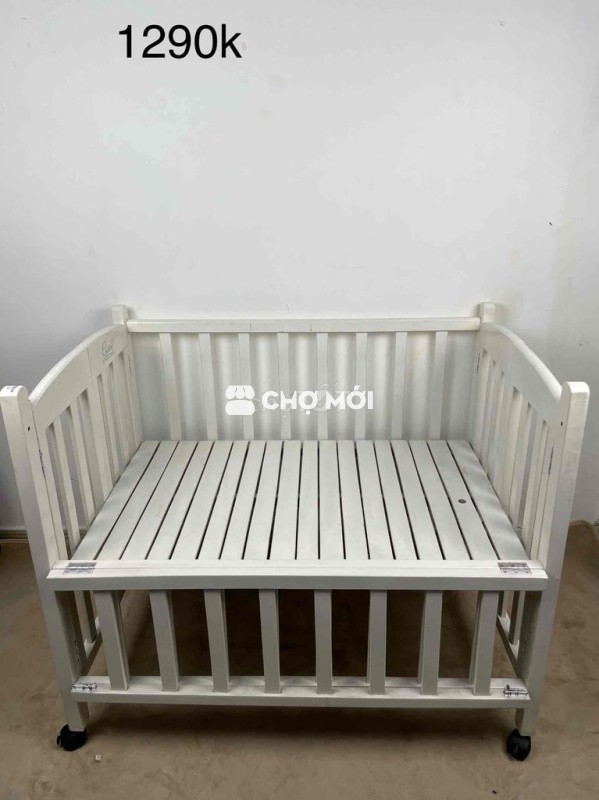 Thanh lý cũi gỗ cho bé ngủ ngon
