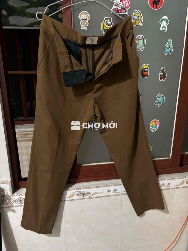 Thanh lý quần tây nam Ssstuter chính hãng màu nâu